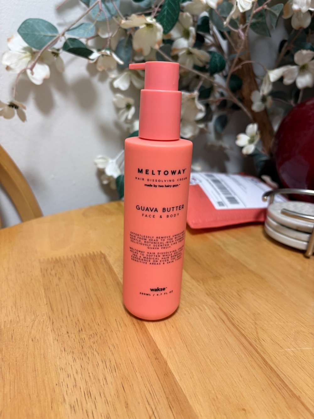 wakse Meltoway hair dissolving cream ~ Guava Butter Face & Body, 6.7oz, NWOB,New